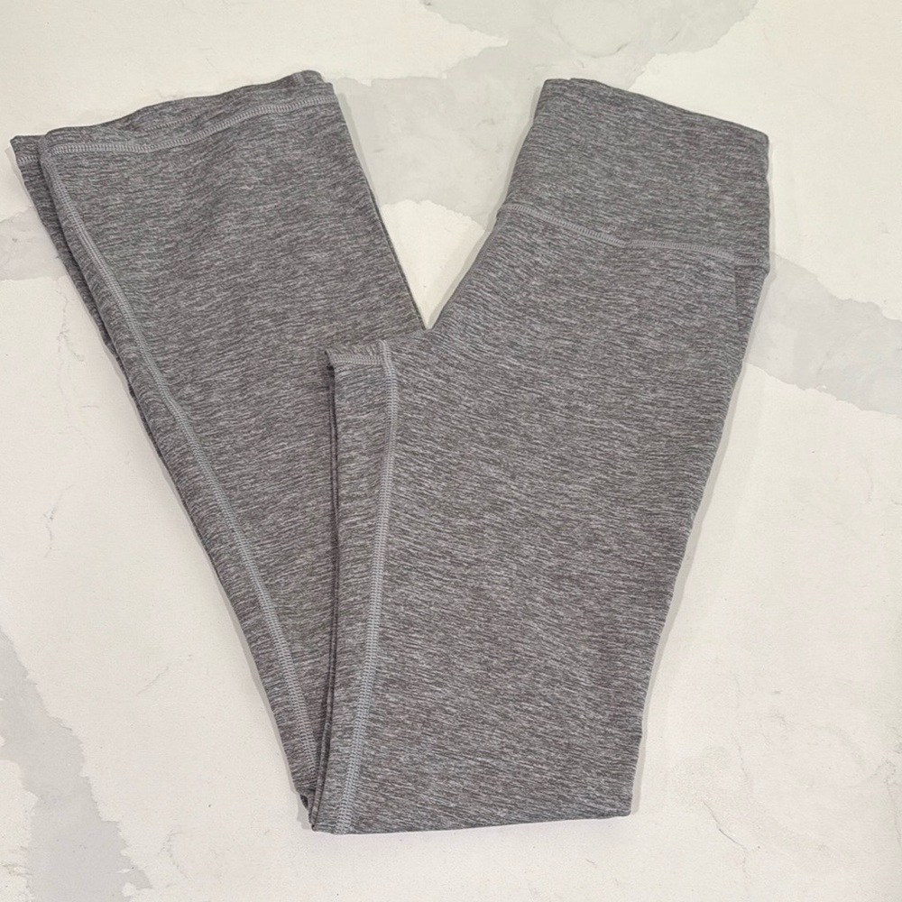 Offline by Aerie Heather Gray Hi Rise Bootcut Leggings “The Hugger” Legging